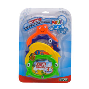 Aqua Time Forms Rings