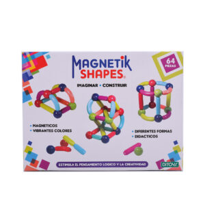 Magnetik Shapes 64 Pcs